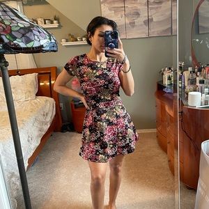 Floral Skater Dress